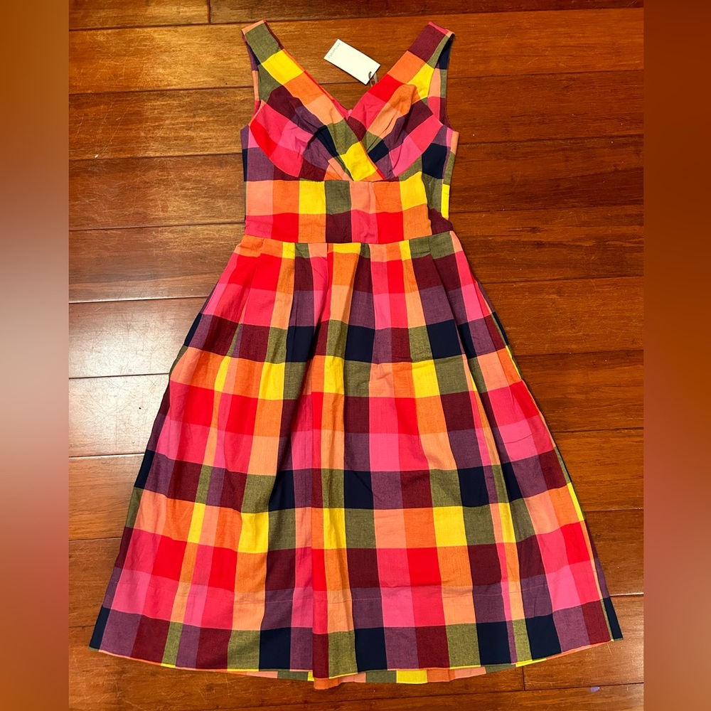 One of a kind sample colorful plaid